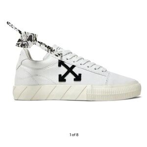 NEW Off-White Wmns Vulc Eco Sneaker 'White Black size 37